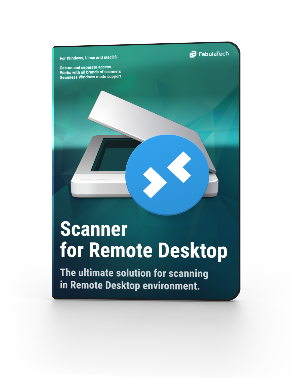 Scanner for Remote Desktop Box PNG 580x750